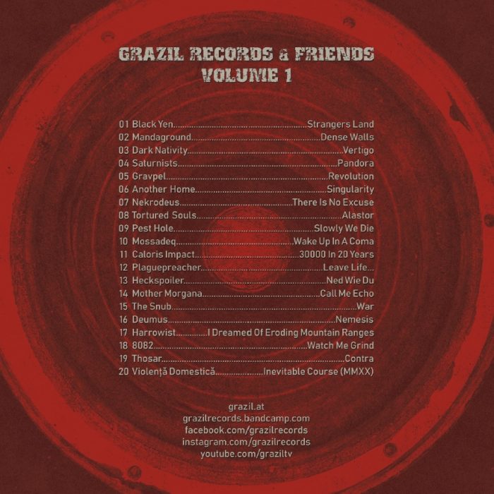 GZ007 grazil Records & Friends Volume 1 (CD - SOLD OUT) – Bild 2