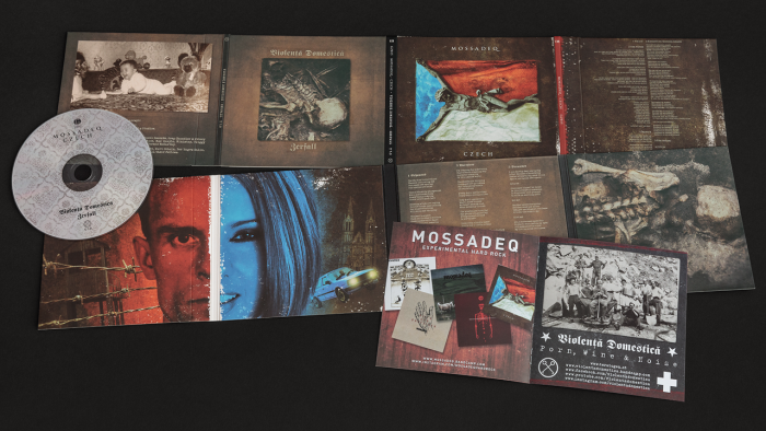 Mossadeq/Violență Domestică - CZECH/Zerfall (Split CD 8 panel Digisleeve)