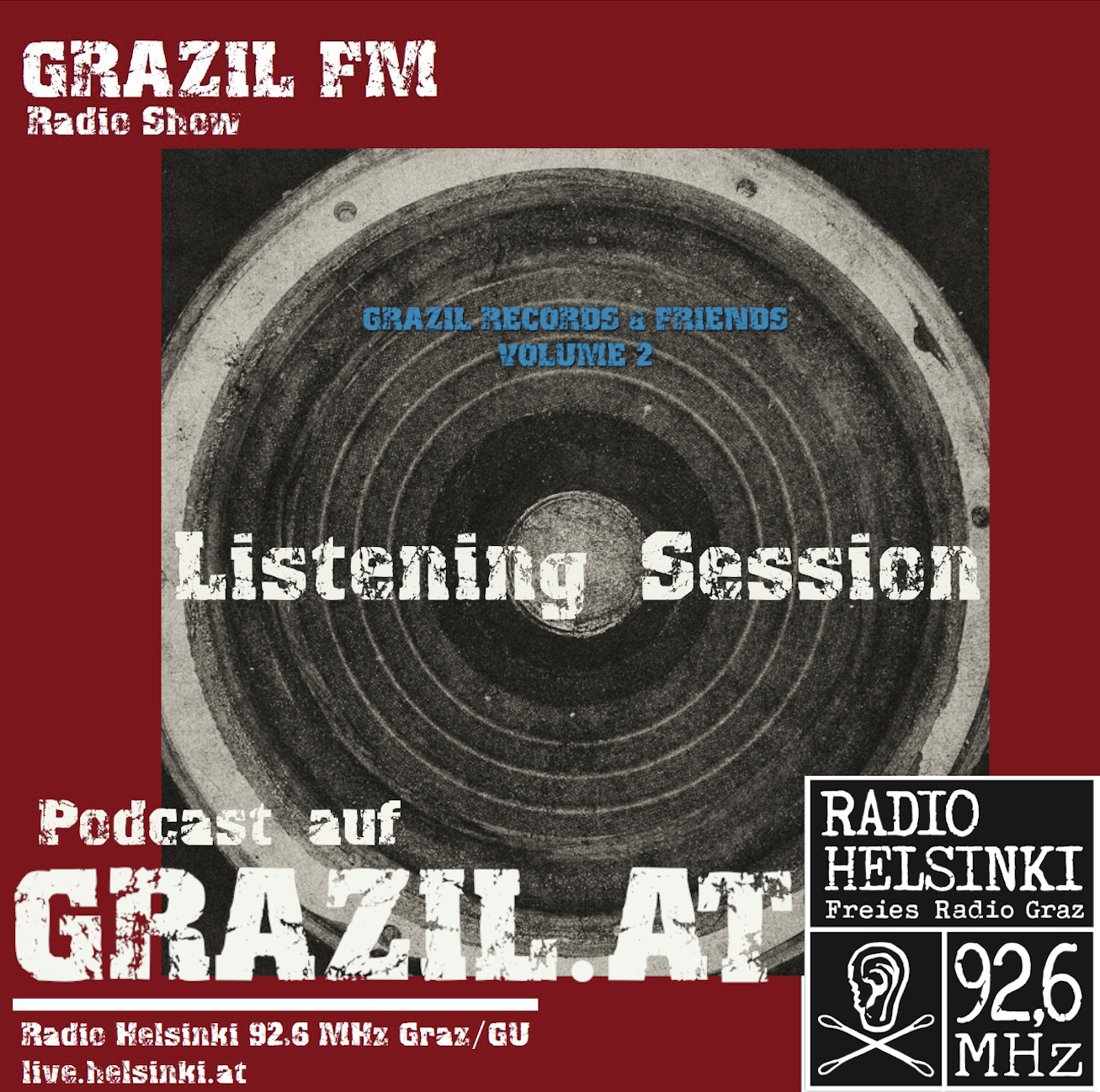 grazil Records and Friends Volume 2 Listening Session Radio Helsinki