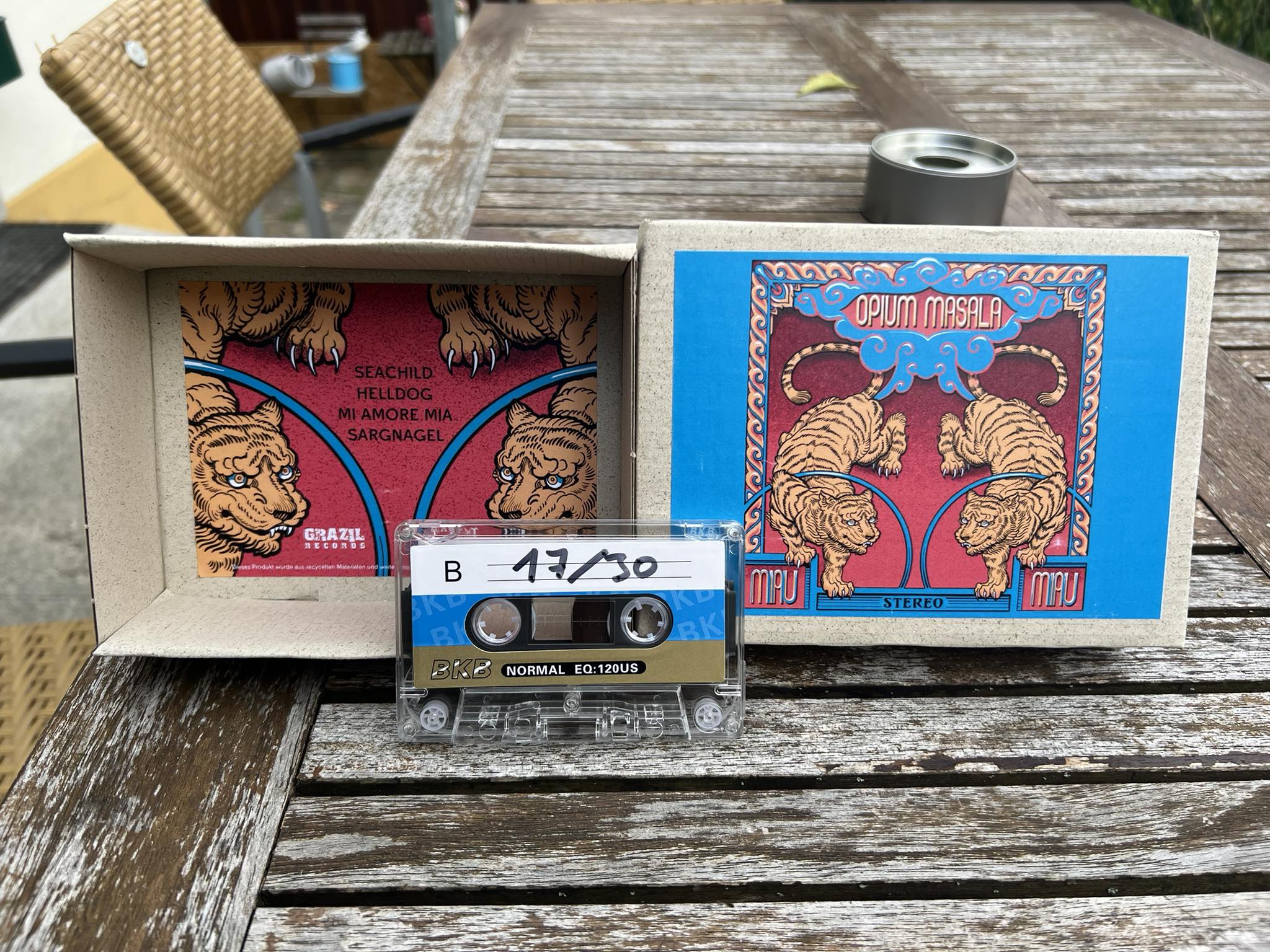 Opium Masala - Miau Miau Demo Tape grazil Records