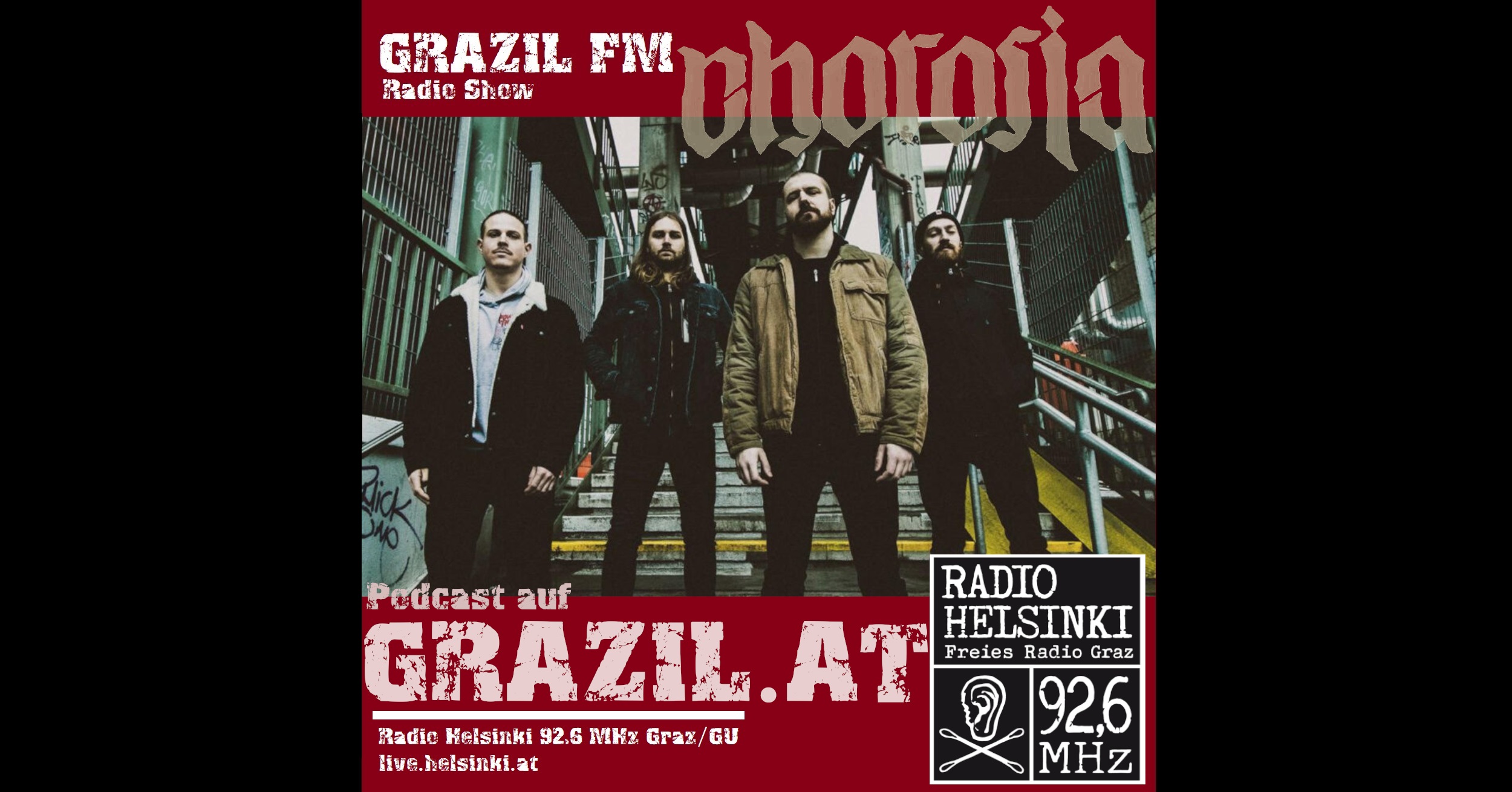 grazil FM Chorosia Podcast grazil Records Kvlt und Kaos Cle Pecher Radio Helsinki