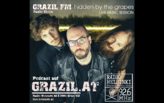 grazil FM hidden by the grapes Live Music Session Radio Helsinki Cle Pecher