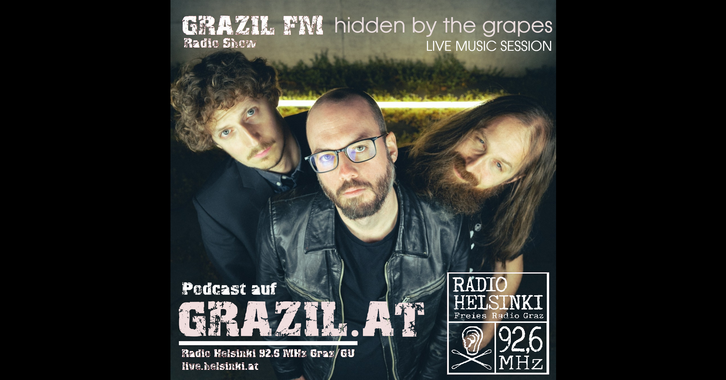 grazil FM hidden by the grapes Live Music Session Radio Helsinki Cle Pecher