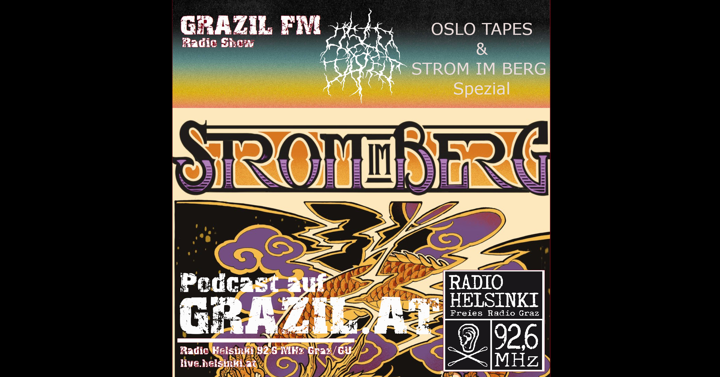 grazil FM Strom in Berg und Oslo Tapes Single