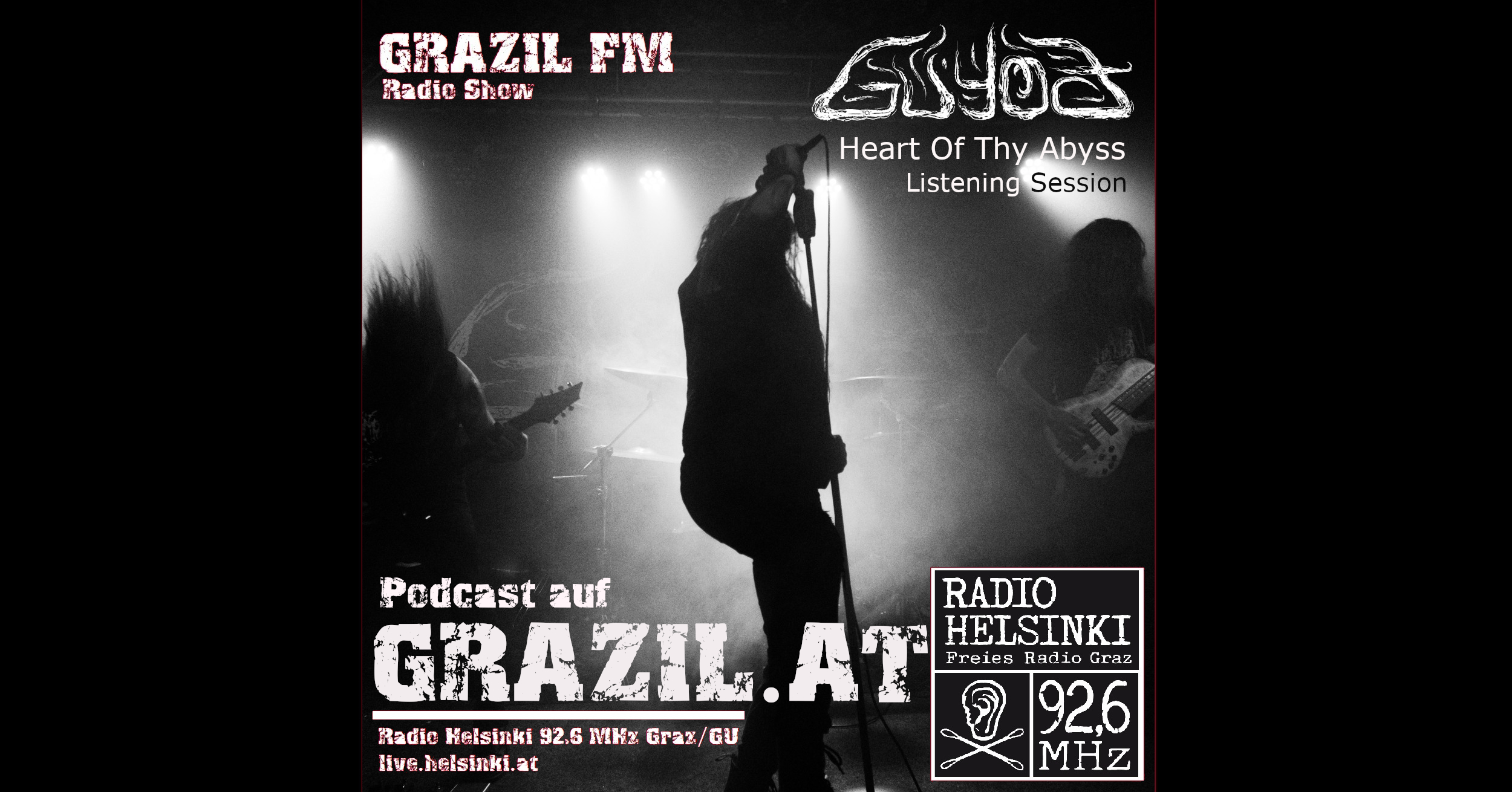 grazil FM Guyođ Release Spezial Radio Helsinki Cle Pecher Kvlt und Kaos Productions grazil Records