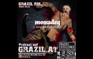 grazil FM Mossadeq 1 Year Adolf Resister Radio Helsinki Cle Pecher grazil Records