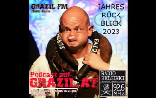 grazil FM Jahresrückblick 2023 Radio Helsinki Cle Pecher grazil Records