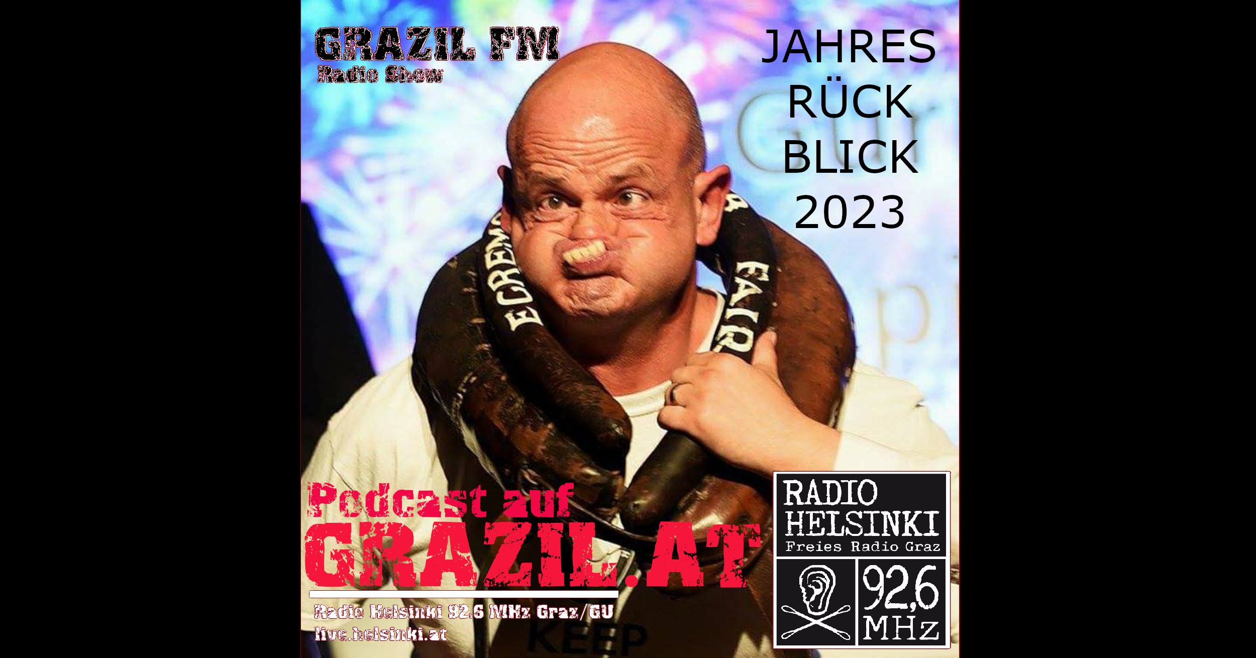 grazil FM Jahresrückblick 2023 Radio Helsinki Cle Pecher grazil Records