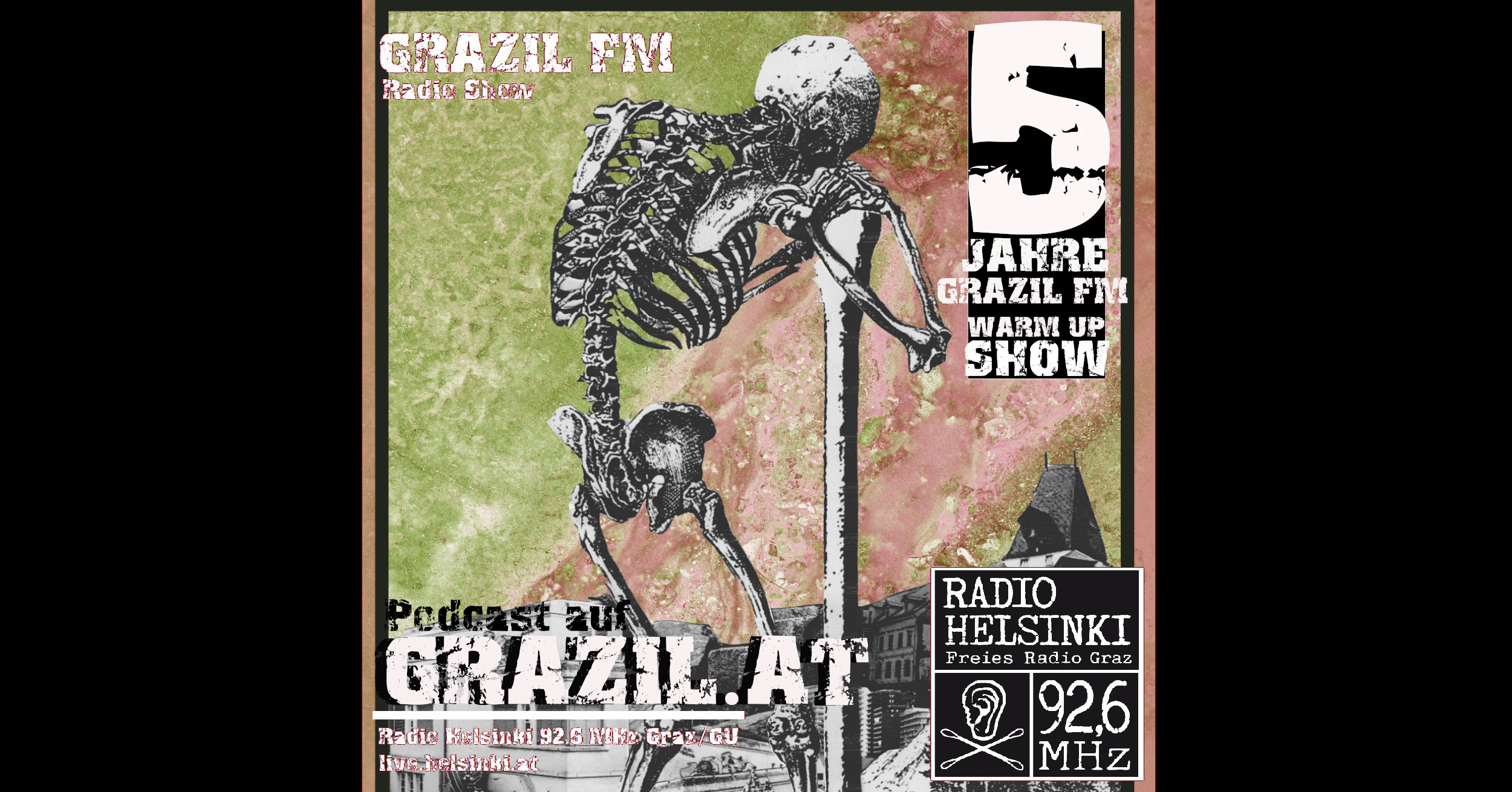5 Jahre grazil FM Warm Up Show Radio Helsinki Cle Pecher grazil Records