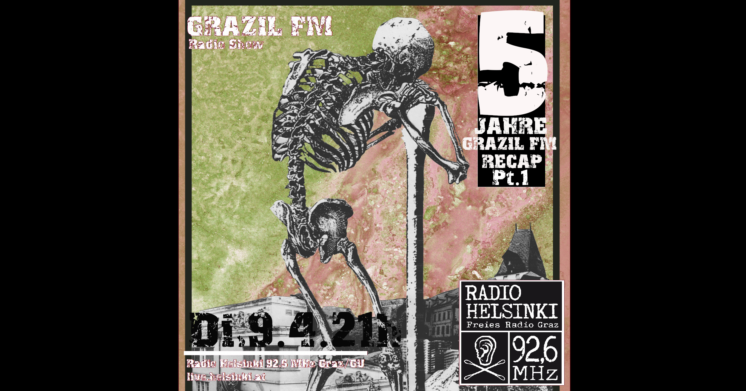 5 Jahre grazil FM - Potence live Radio Helsinki Cle Pecher grazil Records