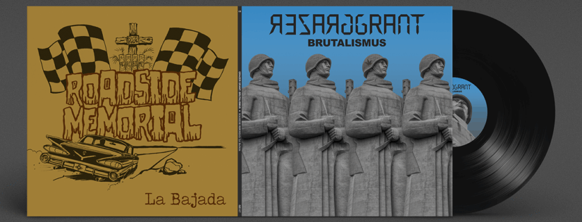 GZ067 Grazer Grant - Roadside Memorial Split grazil Records