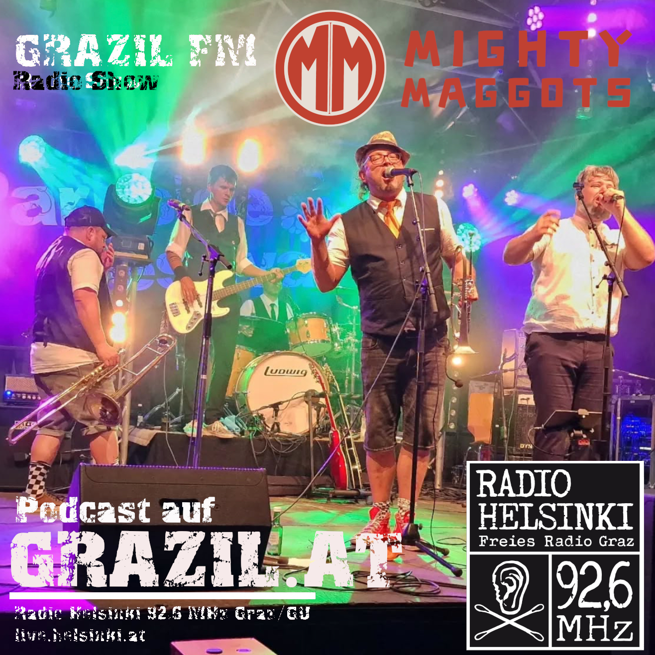 grazil FM - Mighty Maggots grazil Records Cle Pecher Radio Helsinki