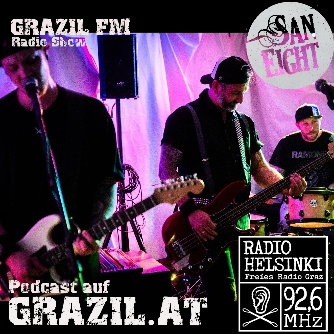 grazil FM - San Eight - grazil Records Cle Pecher Radio Helsinki