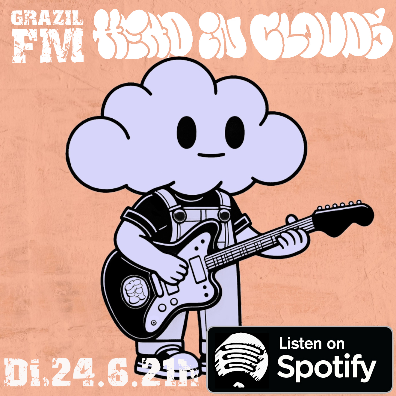grazil FM - Head In Clouds - Violet Bloom - grazil Records Cle Pecher Spotify