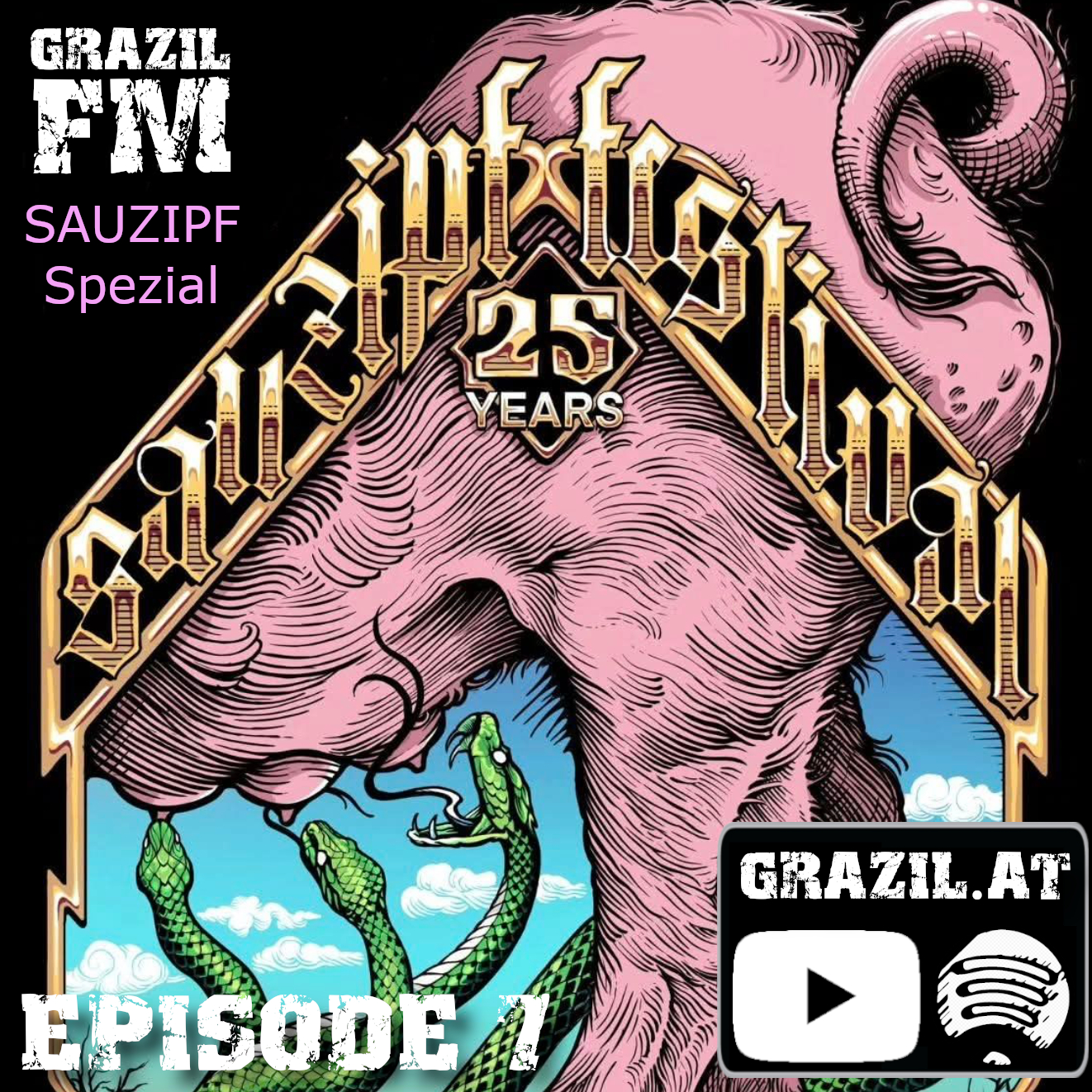 grazil FM | Sauzipf Spezial grazil Records Cle Pecher Spotify Youtube