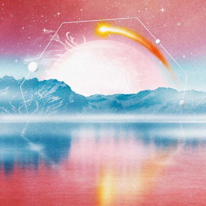 Oslo Tapes - Låst Comet Front Cover - grazil Records