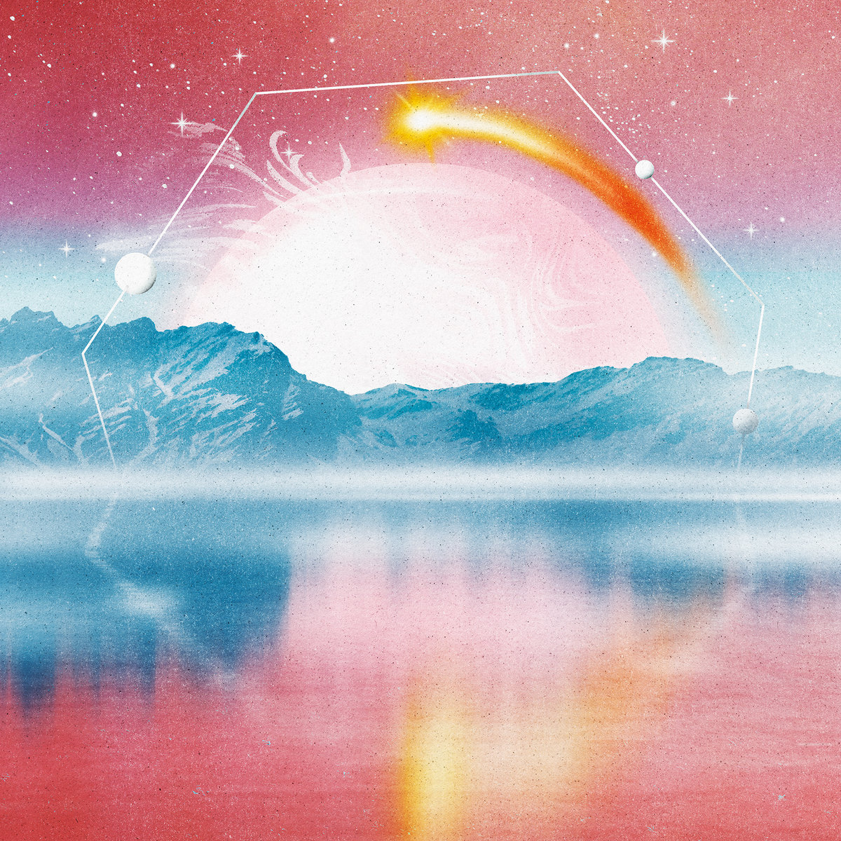 Oslo Tapes - Låst Comet Front Cover - grazil Records
