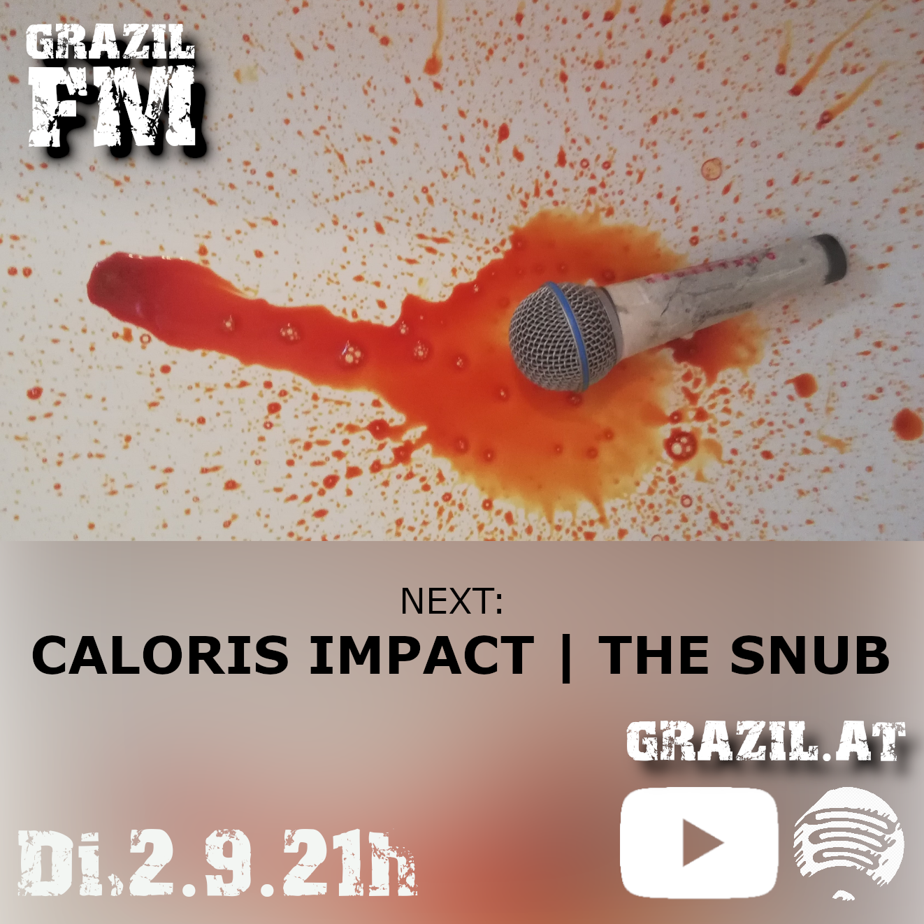 grazil FM | Caloris Impact & The Snub grazil Records Cle Pecher Spotify Youtube