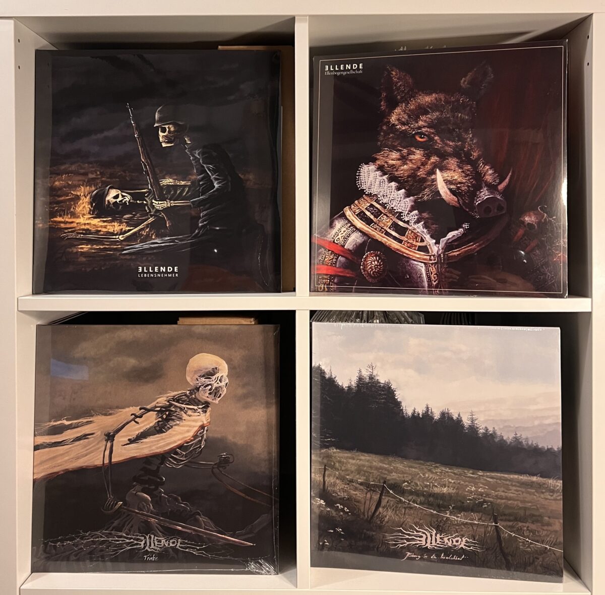 Ellende - AOP Records - grazil Distribution - Ellbogengesellschaft - Triebe - Lebensnehmer - Rückzug in die Innerlichkeit - Vinyl Album